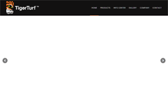 Desktop Screenshot of mytigerturf.com